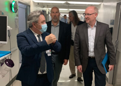Congressional Visits Continue at LA Hospitals