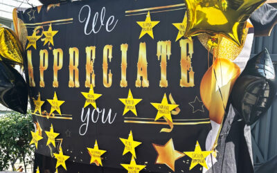 Stars are Recognized for Service Anniversaries