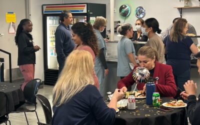 Staff Celebrate Survey Participation as Results are Reviewed