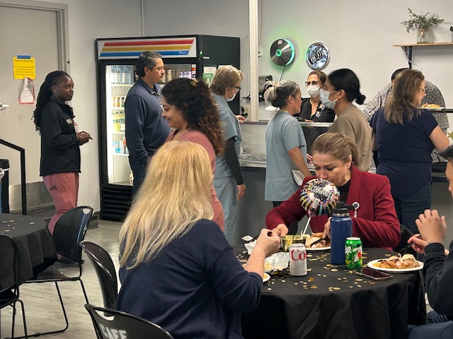 Staff Celebrate Survey Participation as Results are Reviewed