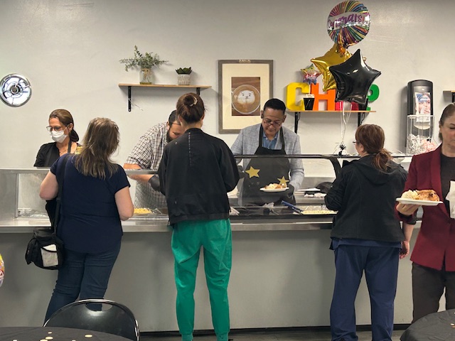 Staff Celebrate Survey Participation