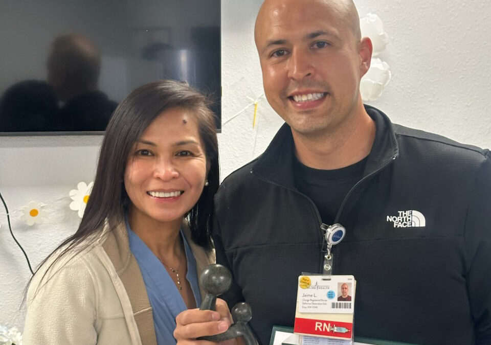 Jaime Luna, RN Receives DAISY Award