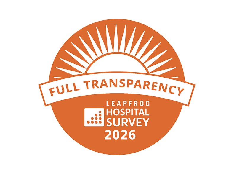 Hospital Earns Full Transparency Badge from The Leapfrog Group